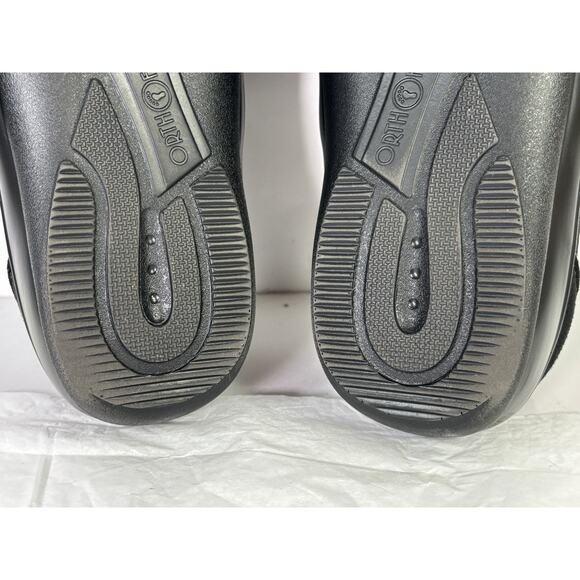 Orthofeet Quincy 821 Womens Size 11.5 D Wide Black Slip On Orthopedic Shoes - Picture 11 of 12